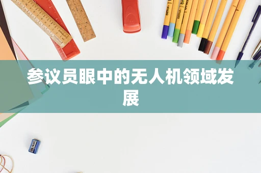 参议员眼中的无人机领域发展