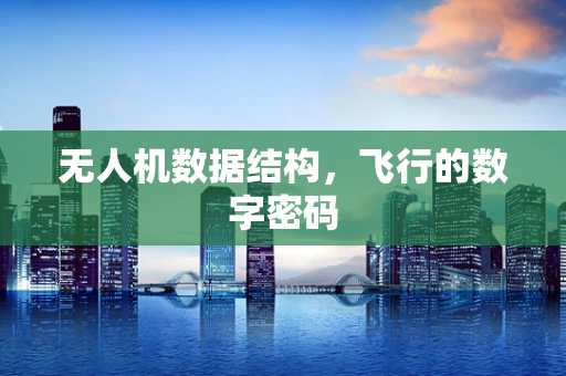 无人机数据结构，飞行的数字密码