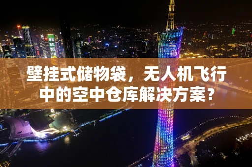 壁挂式储物袋，无人机飞行中的空中仓库解决方案？