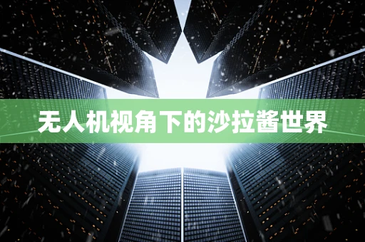 无人机视角下的沙拉酱世界