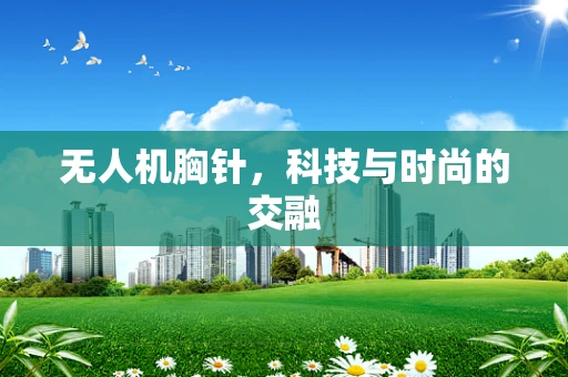 无人机胸针，科技与时尚的交融