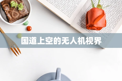 国道上空的无人机视界