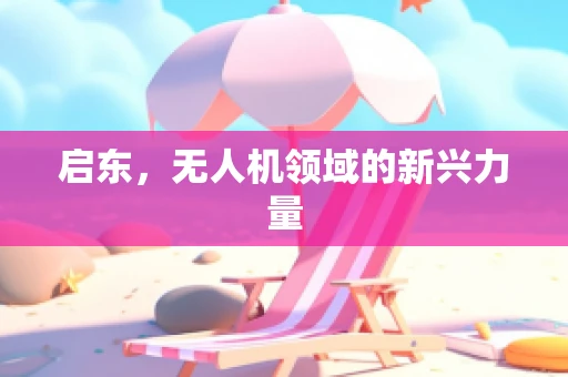 启东，无人机领域的新兴力量