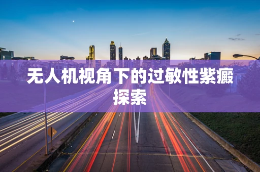 无人机视角下的过敏性紫癜探索