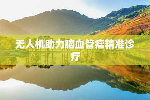 无人机助力脑血管瘤精准诊疗