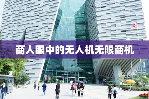 商人眼中的无人机无限商机